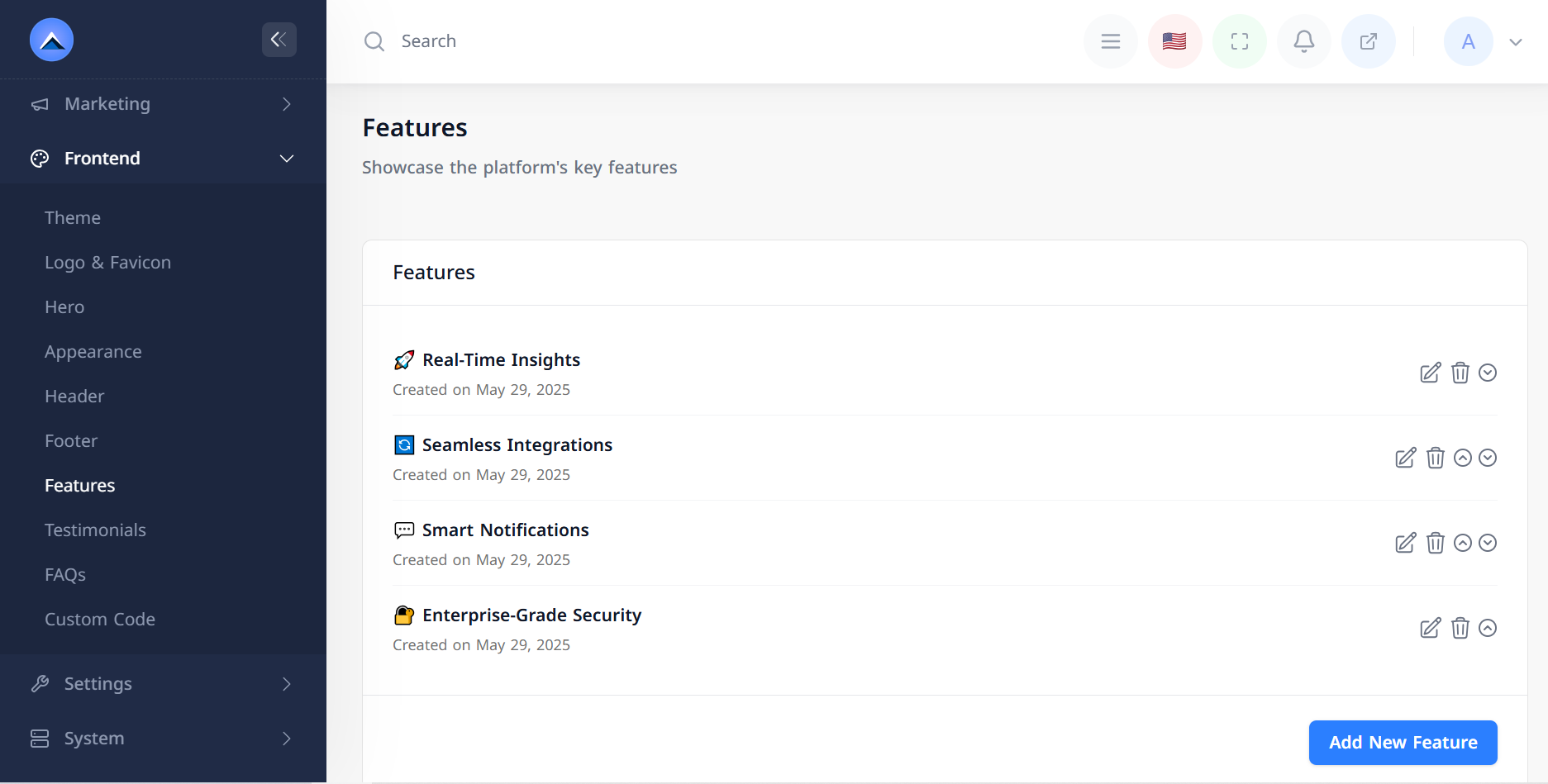 Features